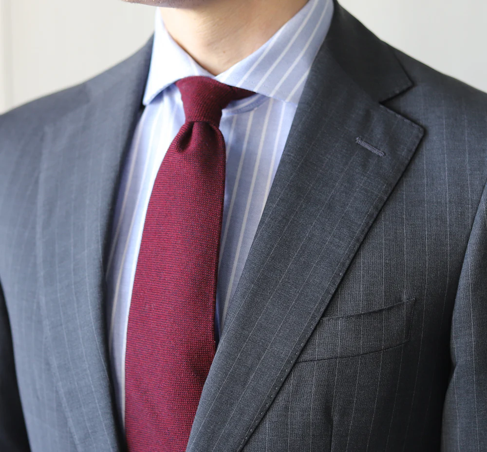 Corbata de 100% cashmere - Image 3